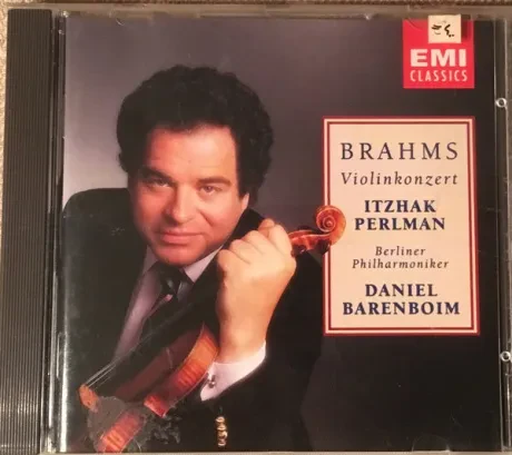 ITZHAK PERLMAN / DANIEL BARENBOIM - Brahms: Violin Concerto In D,  Op. 77 (CD)