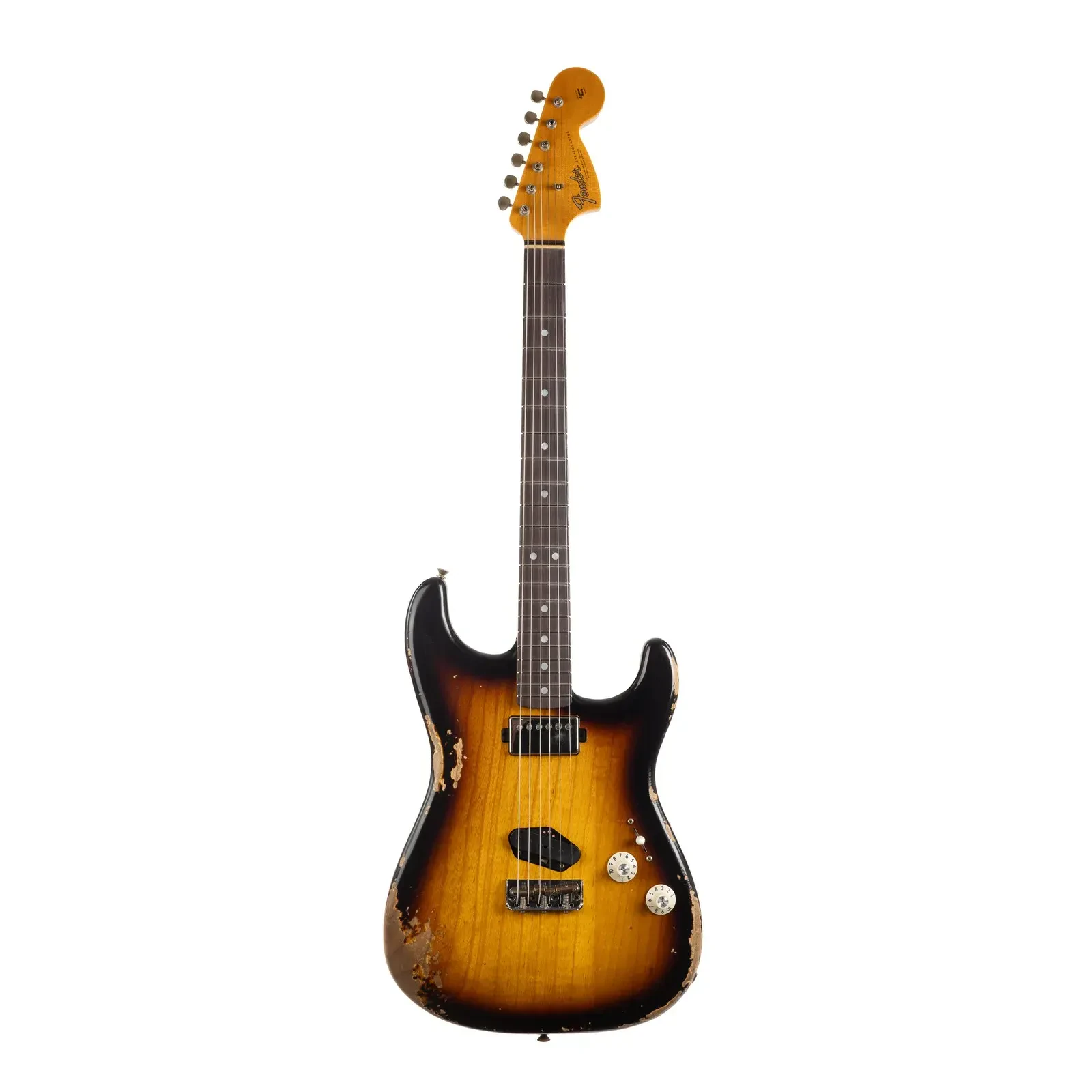 Электрогитара Fender Custom Shop Limited Edition Strat SH Heavy Relic Aged 2-Color Sunburst