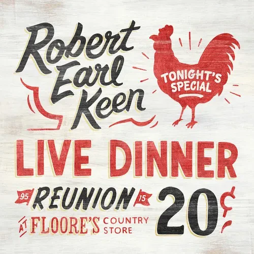 Виниловая пластинка Robert Earl Keen - Live Dinner Reunion [New Vinyl LP] 180 Gram
