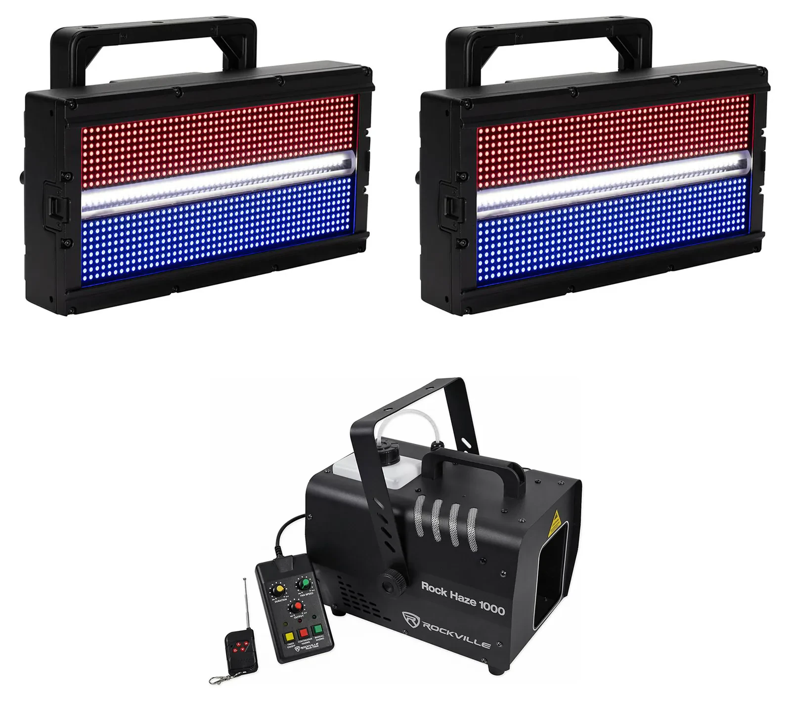Комплект светового оборудования American DJ Jolt Panel FXIP+ROCKHAZE 1000 V2