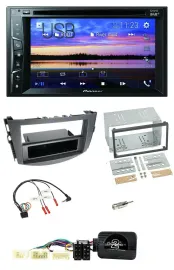 Pioneer Bluetooth 2DIN USB DVD DAB Lenkrad Autoradio für Toyota RAV 4 2006-2011