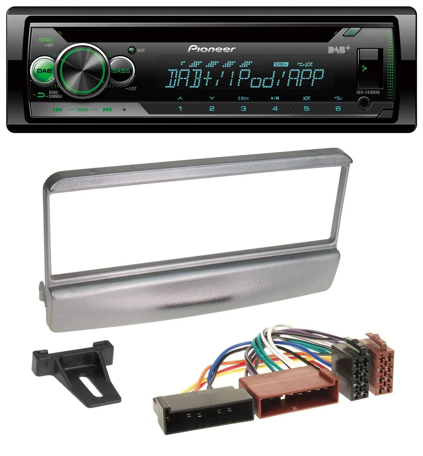Pioneer USB MP3 DAB AUX CD Autoradio für Ford Mondeo 96-02 Transit bis 06 Puma a