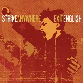 Виниловая пластинка Strike Anywhere - Exit English [New Vinyl LP] Explicit, Black, Clear Vinyl