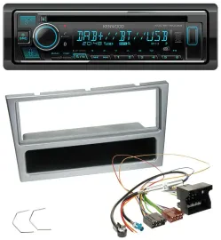 Kenwood MP3 Bluetooth DAB USB CD Autoradio für Opel Combo C Corsa C Tigra Meriva