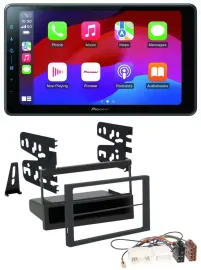 Автомагнитола Pioneer 2DIN, Bluetooth, USB, MP3, DAB для Mazda 626 (1999–2002), MPV (1996–1999), MX-5