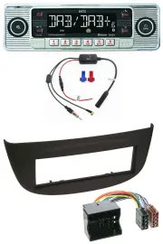 Dietz DAB USB MP3 Bluetooth Autoradio für Renault Twingo (07-14) schwarz