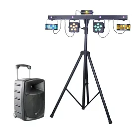 Портативная акустическая система Fame Audio Voyager Party 12 12" 250W RMS, Bluetooth, микшер, EQ (набор)