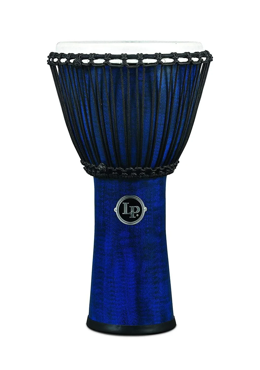 Джембе Latin Percussion LP724B 11", синтетический корпус, синтетическая мембрана, верёвочная настройка, синий