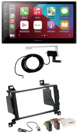 Pioneer USB Bluetooth DAB MP3 2DIN Autoradio für Hyundai Santa Fe 2007-2012