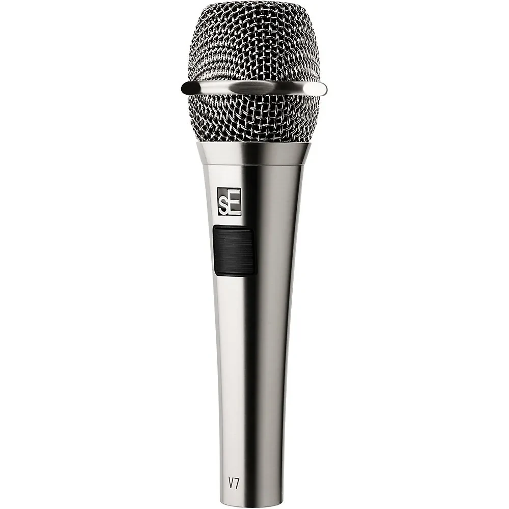 Микрофон для talkback sE Electronics V7 PTT Talkback динамический, суперкардиоидный, цвет никель
