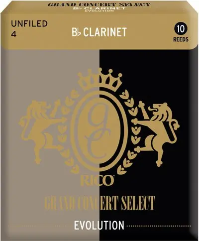 Трость для кларнета Bb Rico Grand Concert Select Evolution RGE10BCL400