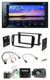 Pioneer Bluetooth 2DIN USB DVD DAB Lenkrad Autoradio für Ford Focus C-Max CAN-Bu