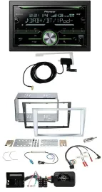 Pioneer CD USB Lenkrad Bluetooth 2DIN DAB Autoradio für Opel Zafira Astra H Cors