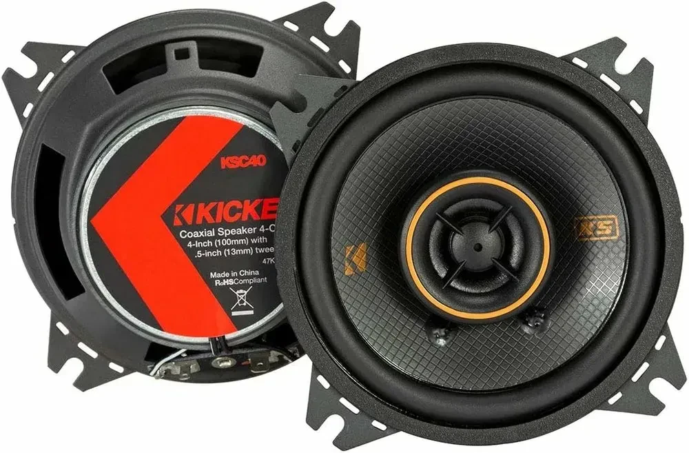 Динамик Kicker 51KSC404 KS-Series 4" коаксиальный, 2-полосный, 4 Ом