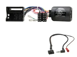Connects2 CAN-Bus- Lenkradadapter für Skoda Octavia II Fabia 2 Rapid Superb JVC