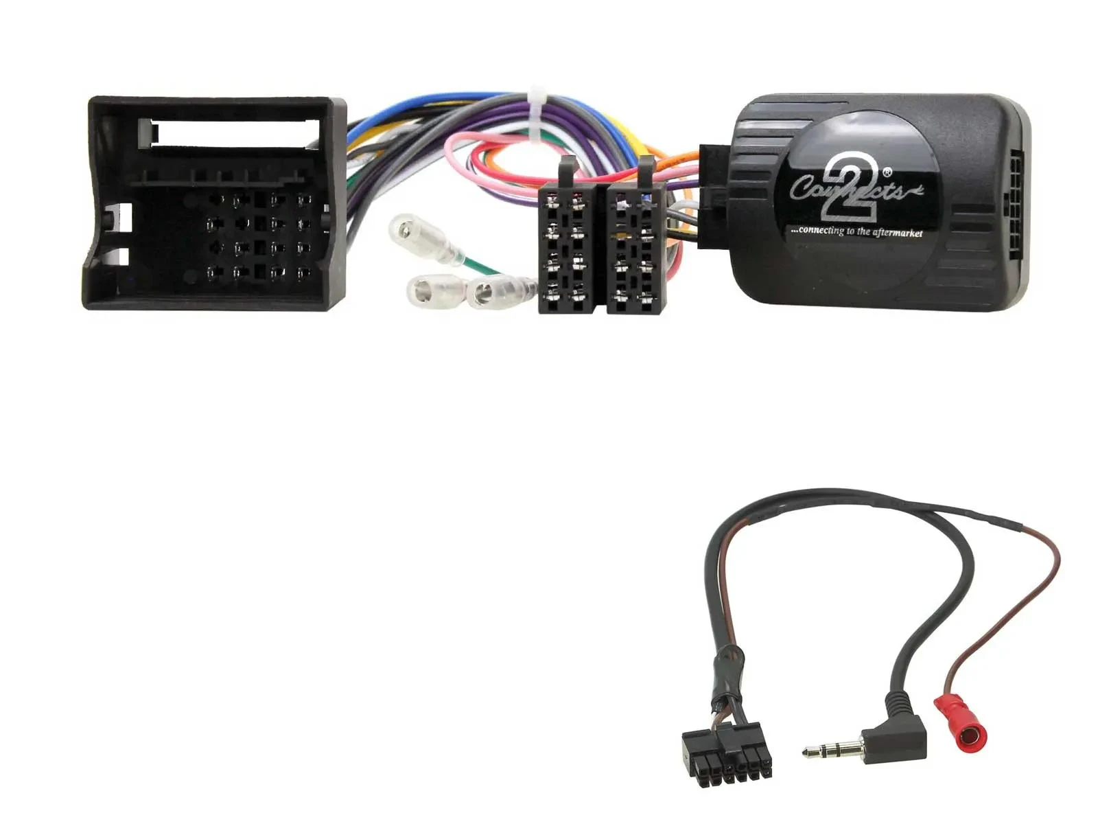 Connects2 CAN-Bus- Lenkradadapter für Skoda Octavia II Fabia 2 Rapid Superb JVC