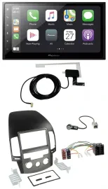 Pioneer USB MP3 2DIN Bluetooth DAB Autoradio für Hyundai i30 (ab 08)