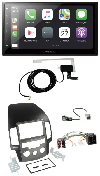 Pioneer USB MP3 2DIN Bluetooth DAB Autoradio für Hyundai i30 (ab 08)