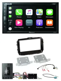 Pioneer DVD 2DIN Lenkrad DAB Bluetooth USB Autoradio für Alfa Giulietta 14-21 In
