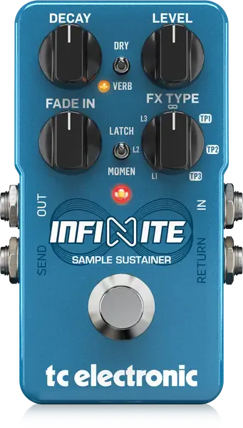 Педаль эффектов для электрогитары TC Electronic Infinite Sample Sustainer Pedal