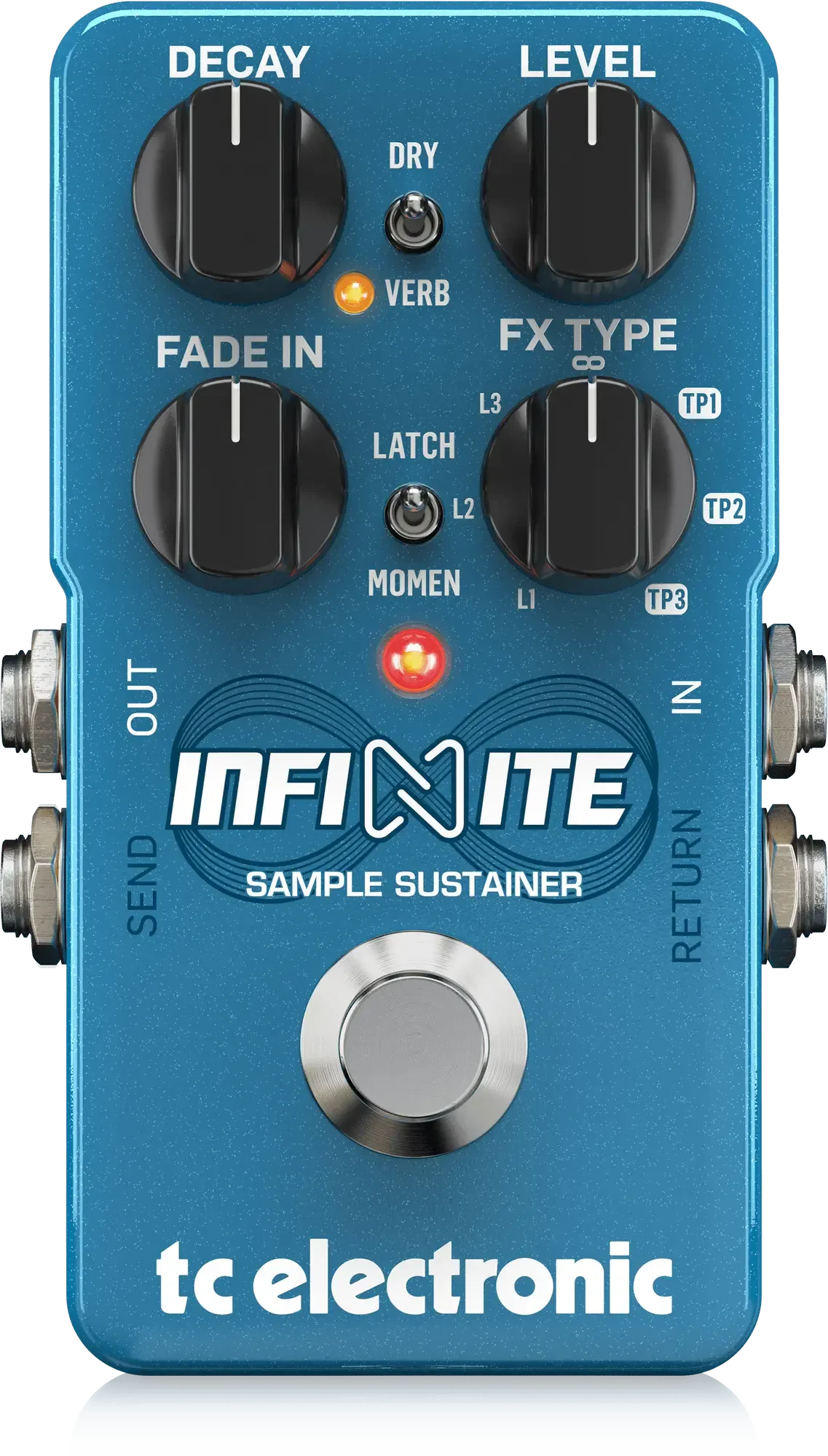 Педаль эффектов для электрогитары TC Electronic Infinite Sample Sustainer Pedal