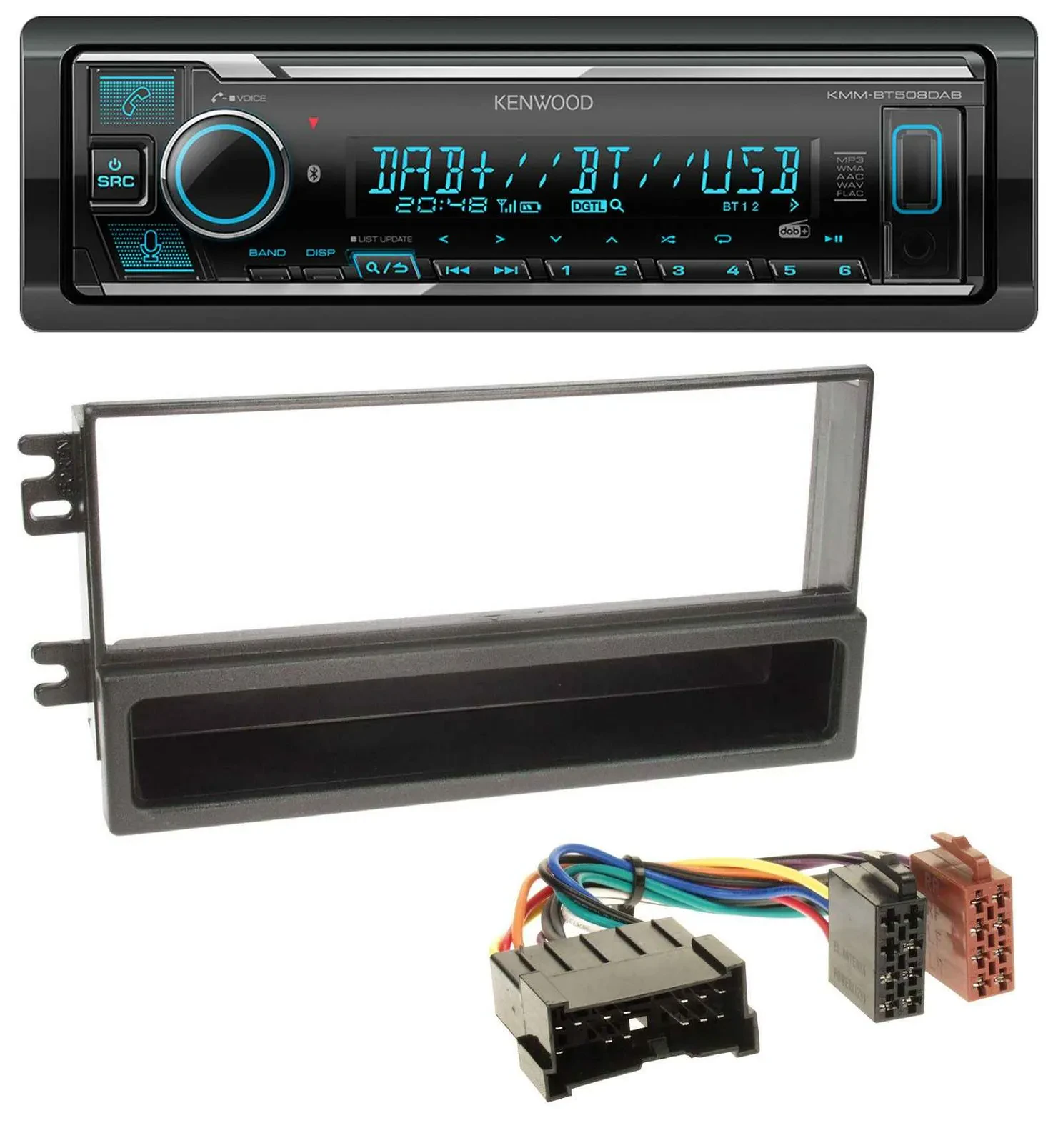 Kenwood Bluetooth MP3 DAB USB Autoradio für Kia Sorento (2002-2006)