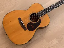 Акустическая гитара Martin 000-18 Pre-War Vintage Acoustic Guitar, Adirondack Spruce Top w/Case USA 1941