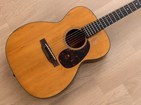 Акустическая гитара Martin 000-18 Pre-War Vintage Acoustic Guitar, Adirondack Spruce Top w/Case USA 1941
