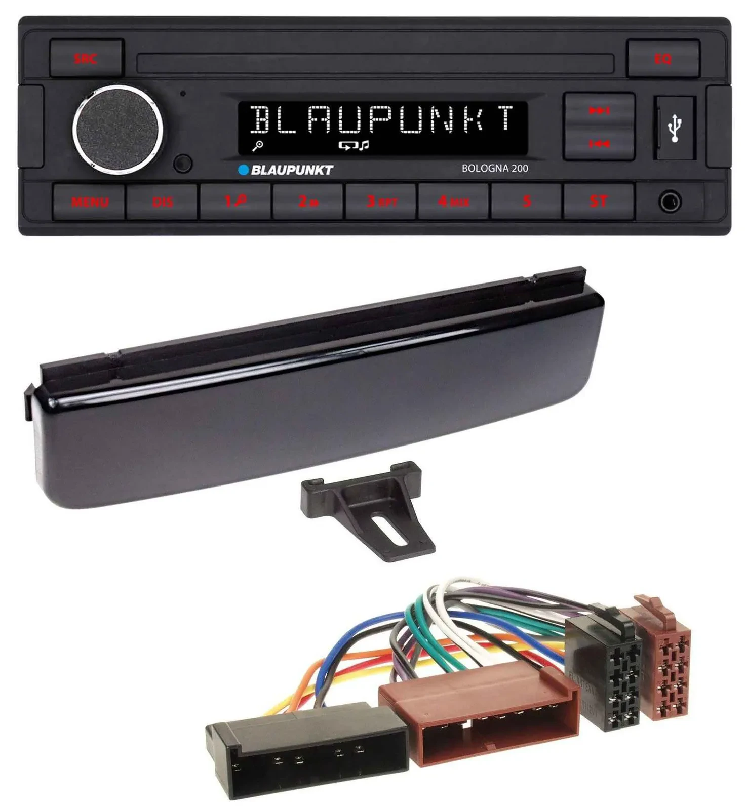 Blaupunkt MP3 AUX USB 1DIN Autoradio für Ford Cougar Fiesta Focus Mondeo Puma Kl