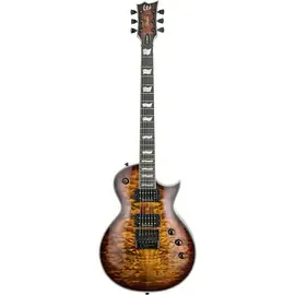 Электрогитара LTD EC-1000 Evertune Dark Brown Sunburst