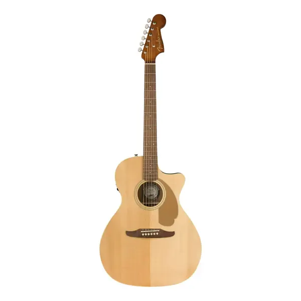 Электроакустическая гитара Fender California Newporter Player Natural