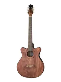 ACS-2C39NT Гитара акустическая, с двумя вырезами, цвет натуральный темный, Niagara