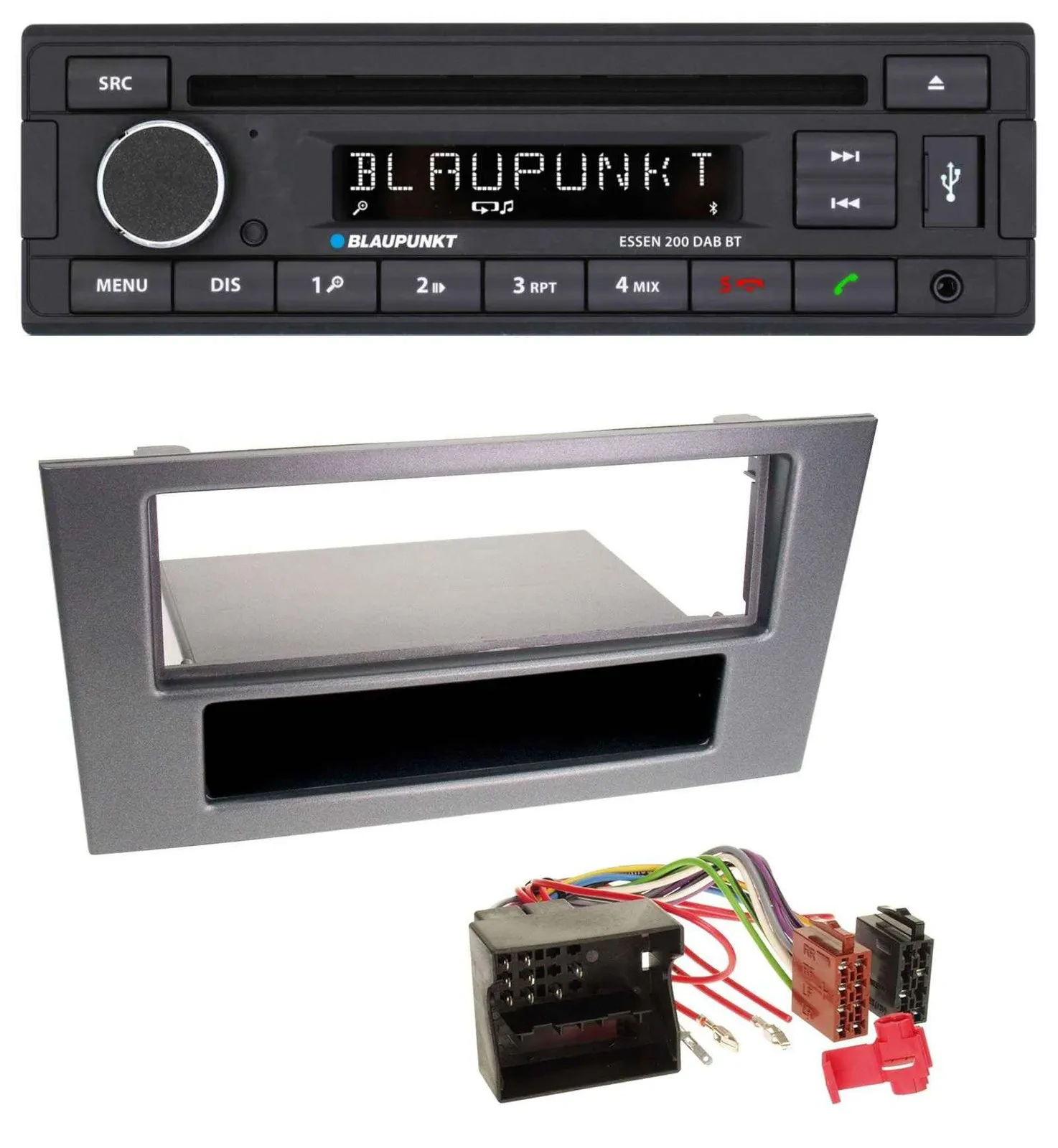 Автомагнитола для Ford Mondeo 03-07 Blaupunkt OEM-Visteon-S USB, MP3, Bluetooth, DAB, CD