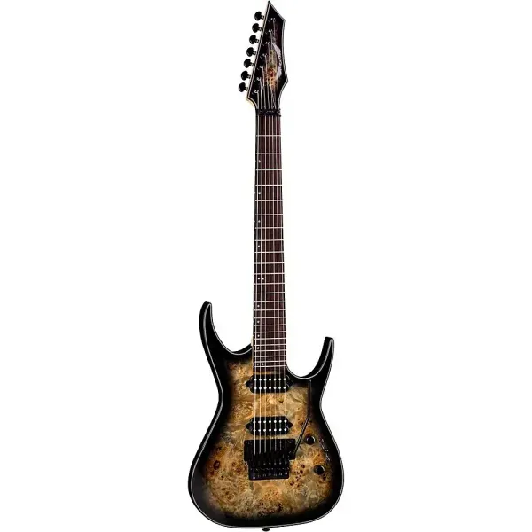 Электрогитара Dean Guitars Exile Select 7 Natural Black Burst