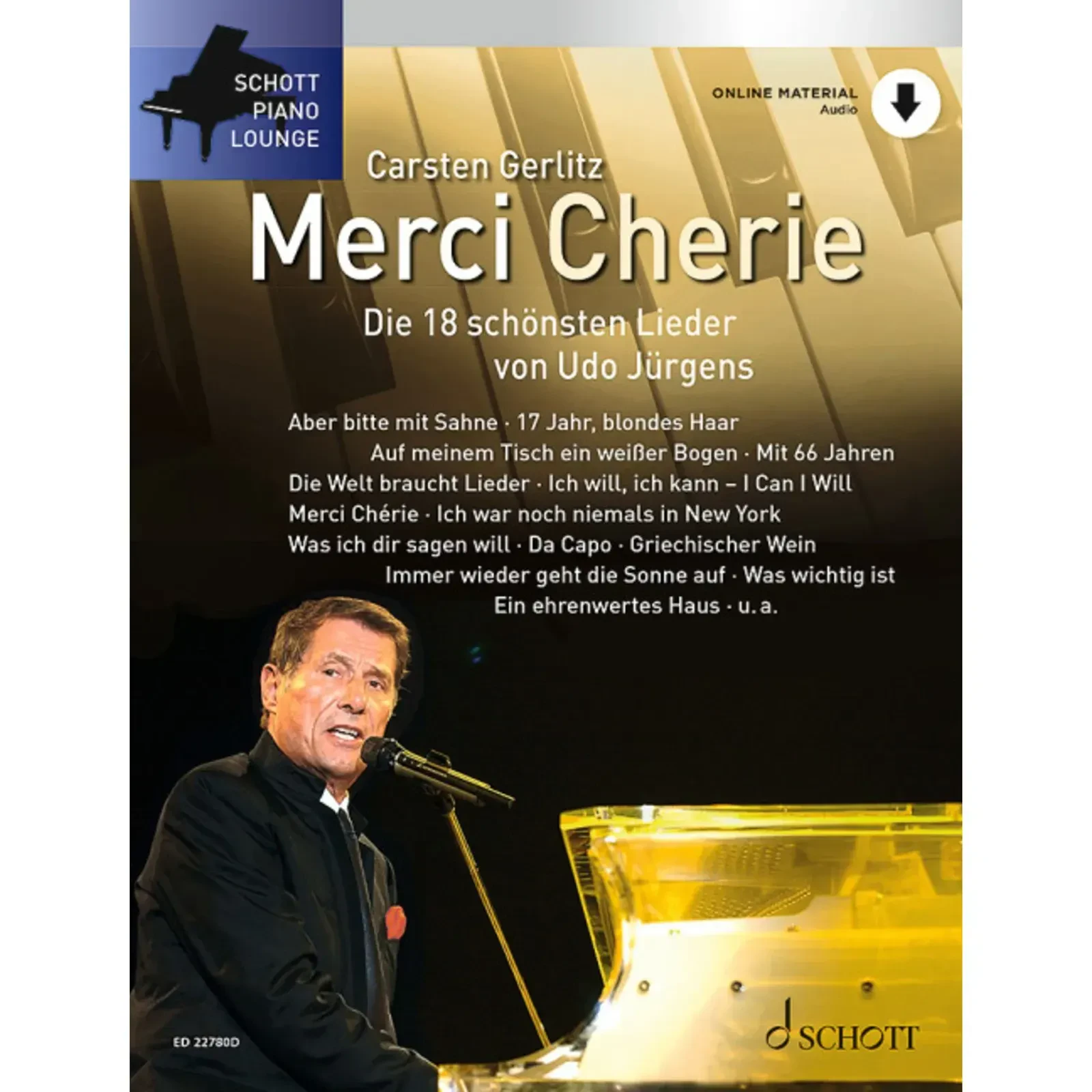 Сборник песен Schott Music Merci Chérie