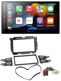 Pioneer DAB Bluetooth 2DIN USB MP3 Autoradio für Honda HR-V (RU, ab 2015)