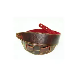 Ремень для гитары Fidel FL60006L21L Leather 21 Bordeaux