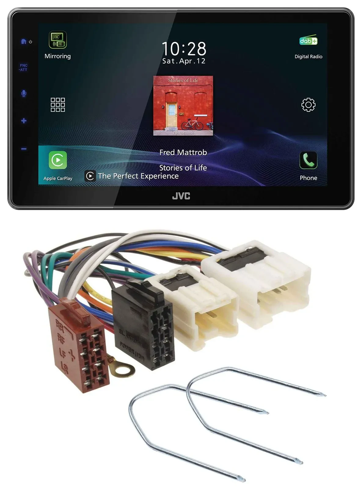 JVC DAB MP3 Bluetooth USB Autoradio für Nissan Pathfinder 96-03 Quest 93-02 Sent