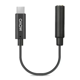 Переходник для микрофона Movo Photo UCMA-2 3.5 мм TRRS (F) — USB-C (M), 5.5"