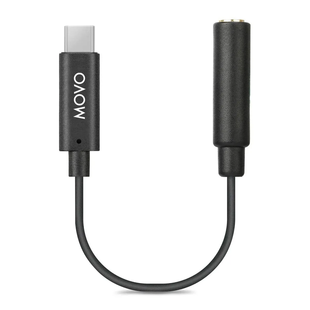 Переходник для микрофона Movo Photo UCMA-2 3.5 мм TRRS (F) — USB-C (M), 5.5"