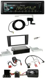 Pioneer MP3 Lenkrad CD USB DAB Autoradio für Audi A4 B5 1999-2001 BOSE Vollaktiv