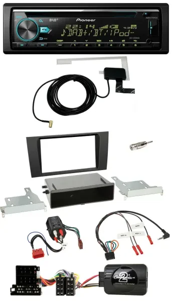 Pioneer MP3 Lenkrad CD USB DAB Autoradio für Audi A4 B5 1999-2001 BOSE Vollaktiv