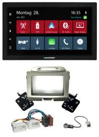 Blaupunkt MP3 Bluetooth DAB 2DIN USB Autoradio für Kia Sportage 3 SL 10-15 silbe