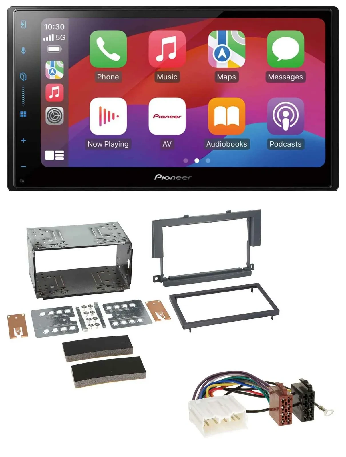 Pioneer DAB USB MP3 Bluetooth 2DIN Autoradio für Mitsubishi Colt 2004-2009