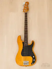 Бас-гитара Fender Precision Bass P Natural Ash w/gigbag USA 1977
