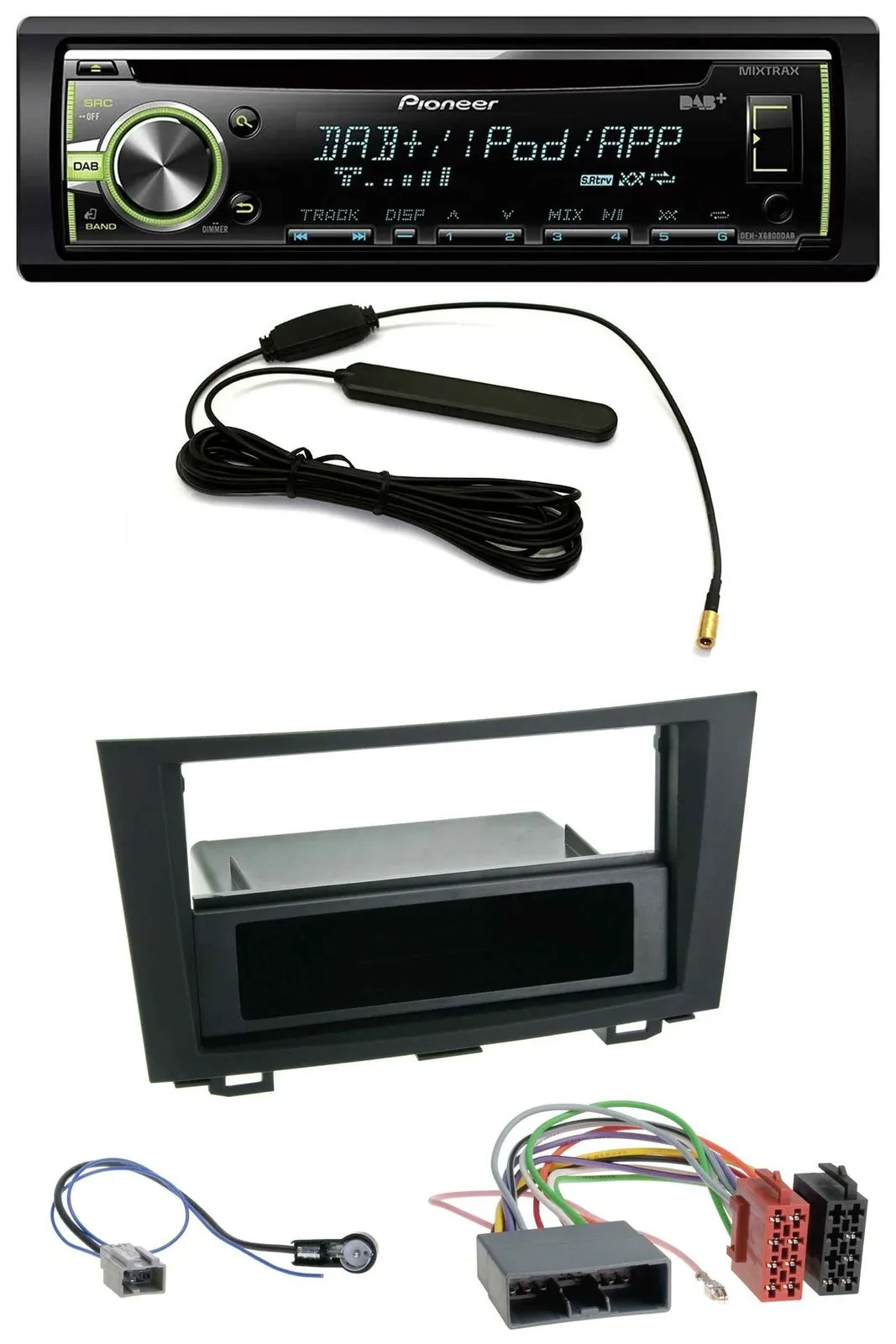 Автомагнитола для Honda CR‑V (с 2007) Pioneer MP3 USB CD DAB AUX