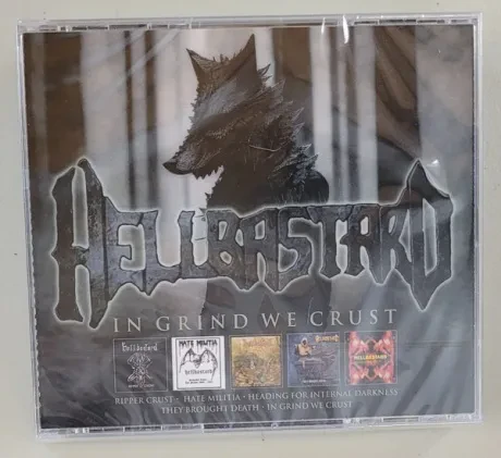 HELLBASTARD - In Grind We Crust (4CD)
