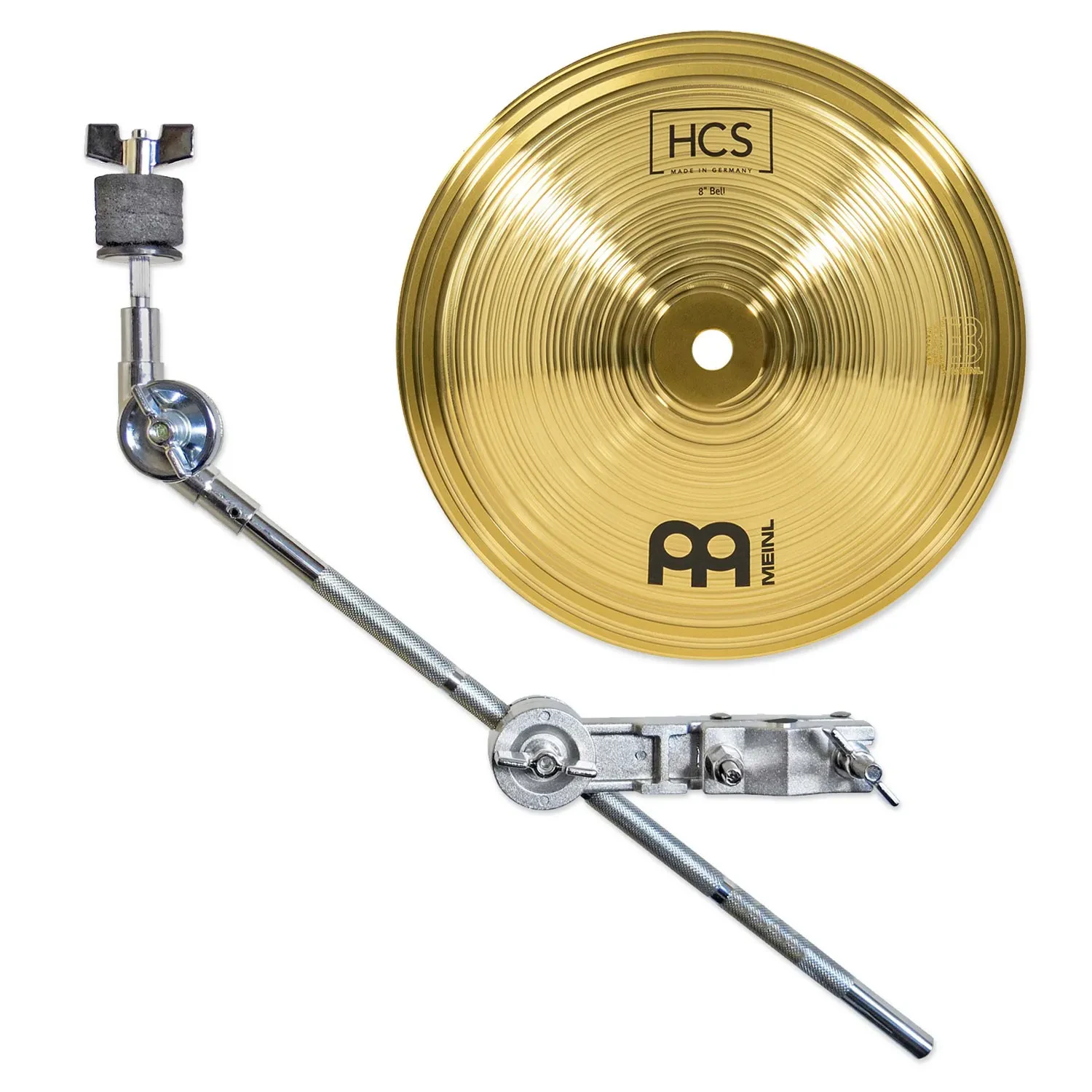 Meinl HCS8B Bell Becken 8 Zoll Effektbecken mit Beckenarm