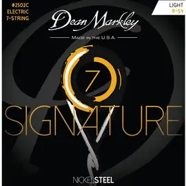 Струны для 7-струнной электрогитары Dean Markley DM2502C Signature 9-54