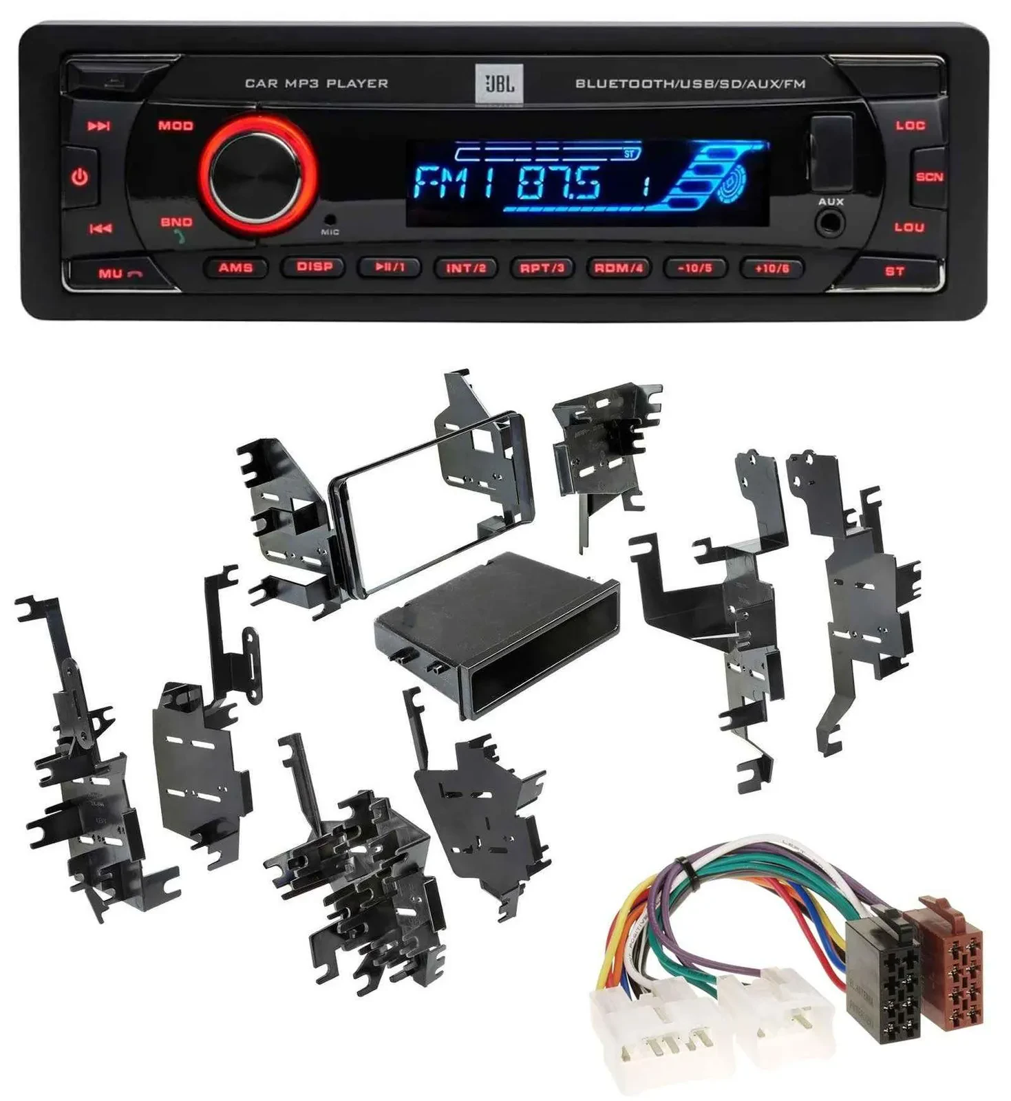 JBL AUX MP3 USB Bluetooth SD Autoradio für Toyota Tundra / Celica / FJ